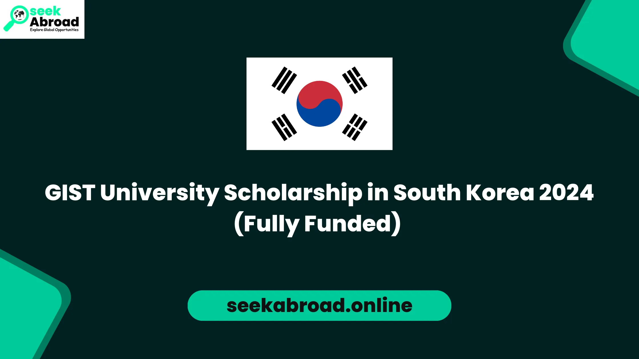 GIST University Scholarship in South Korea 2024 (Fully Funded)