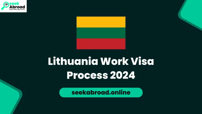 Lithuania Work Visa Process 2024