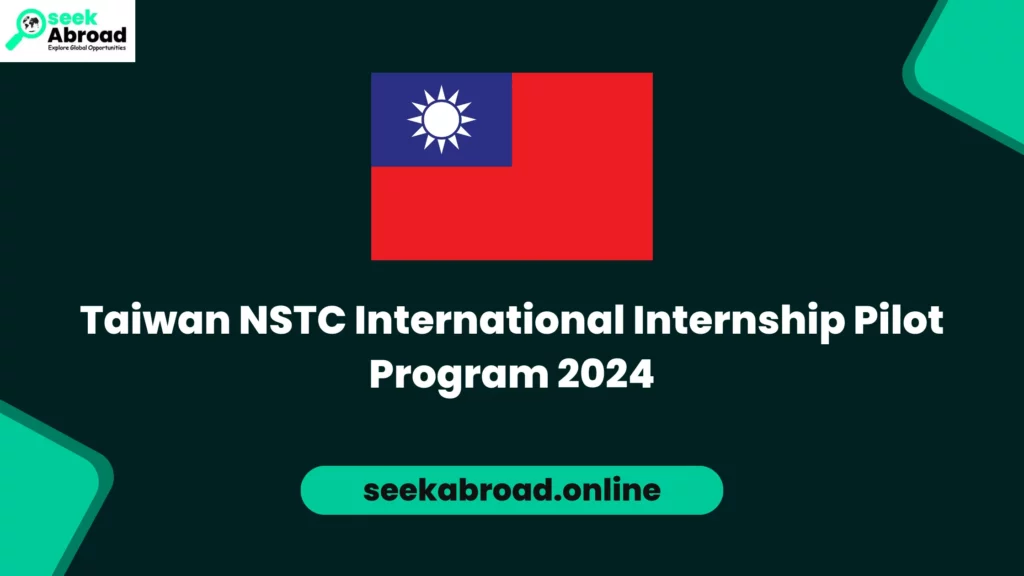 Taiwan NSTC International Internship Pilot Program 2024